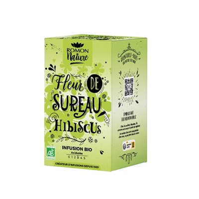 INFUSION FLEUR DE SUREAU HIBISCUS BIO - lot 20780522122