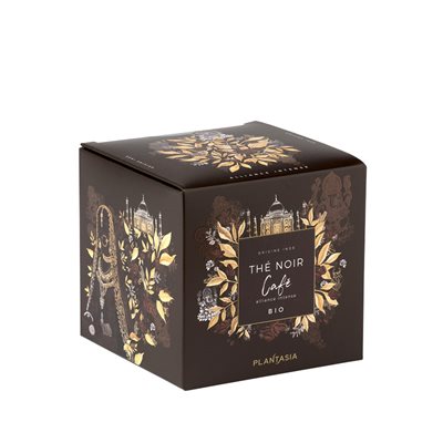 ORGANIC COFFE BLACK TEA - REFIL BOX
